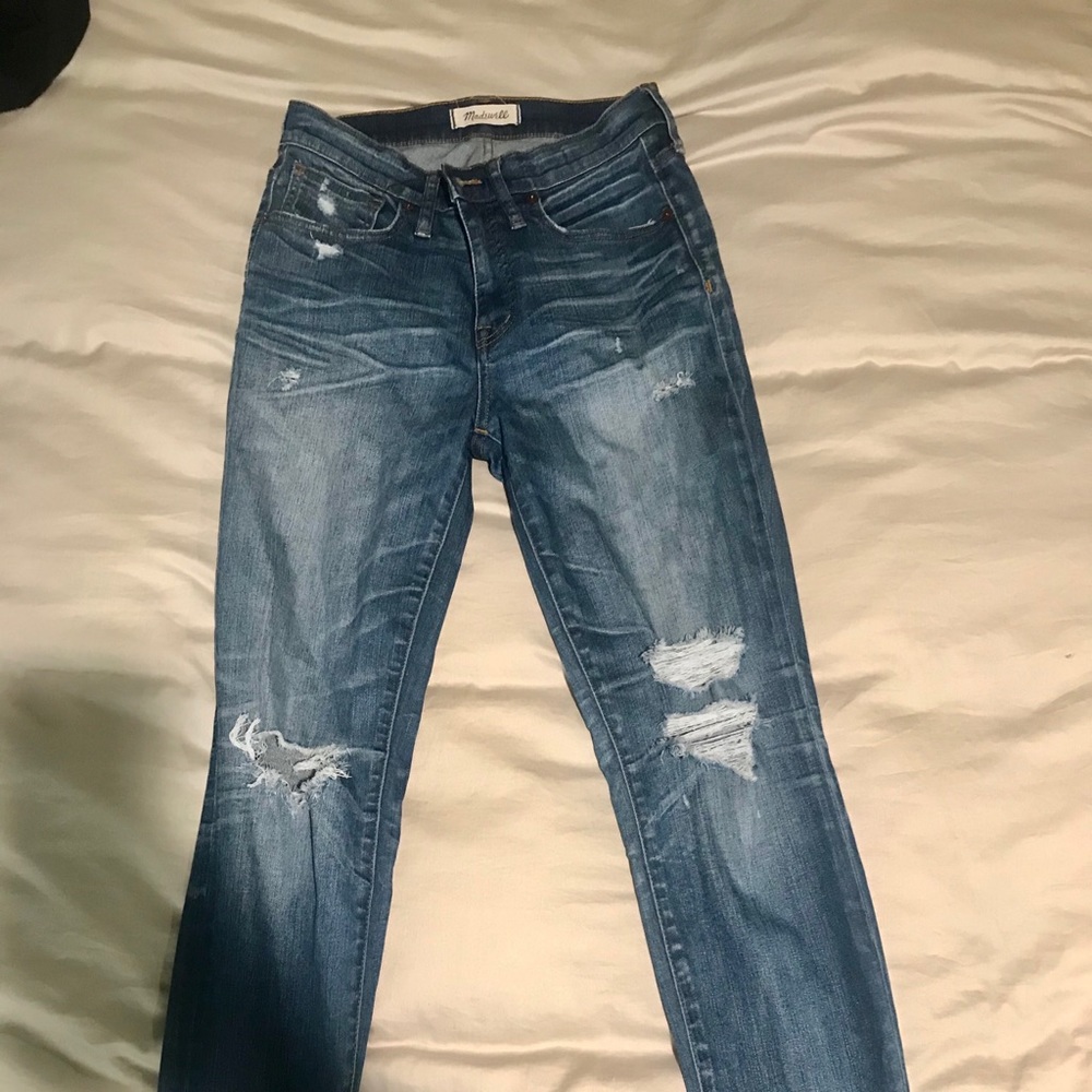 Madewell straight leg jean